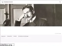 Sites similar to thomasmann.de