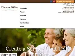 Sites similar to thomasmillermortuary.com