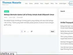 Sites similar to thomasnazario.com