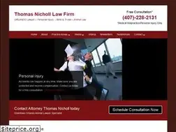 Sites similar to thomasnicholllawfirm.com