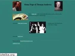Sites similar to thomasoandrews.com