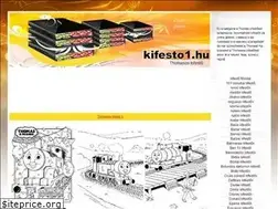 Sites similar to thomasos-kifestok.kifesto1.hu