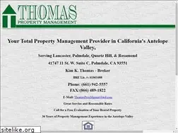 Sites similar to thomaspropertymgmnt.com