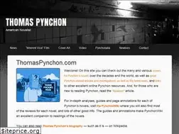 Sites similar to thomaspynchon.com