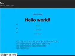 Sites similar to thomasrenshaw.com