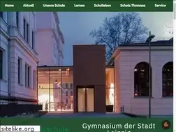 Sites similar to thomasschule.de