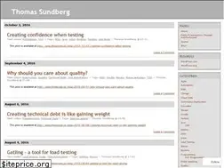 Sites similar to thomassundberg.wordpress.com