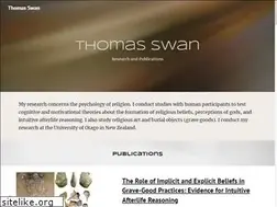 Sites similar to thomasswan.net