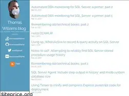 Sites similar to thomasswilliams.github.io