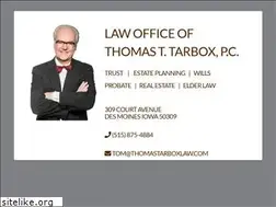 Sites similar to thomastarboxlaw.com