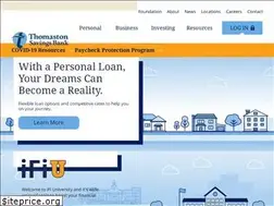 Sites similar to thomastonsavingsbank.com