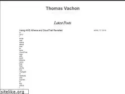 Sites similar to thomasvachon.com