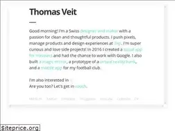 Sites similar to thomasveit.com