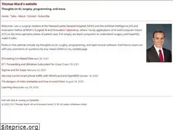Sites similar to thomasward.com