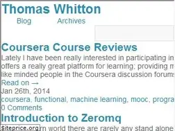 Sites similar to thomaswhitton.com