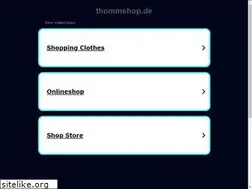 Sites similar to thommshop.de