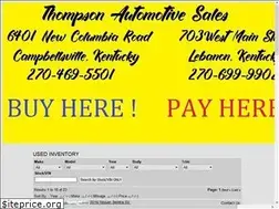 Sites similar to thompson-autos.com