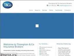 Sites similar to thompson.insure