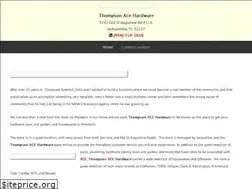 Sites similar to thompsonacejax.com