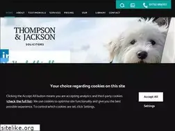 Sites similar to thompsonandjackson.co.uk
