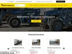 Sites similar to thompsonauctioneers.com