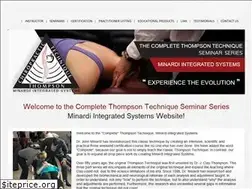 Sites similar to thompsonchiropractictechnique.com