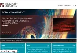 Sites similar to thompsoncoburn.com