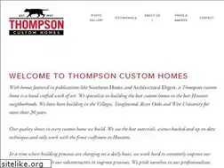 Sites similar to thompsoncustomhomes.com