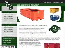 Sites similar to thompsonfab.com