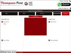 Sites similar to thompsonfirst.co.uk