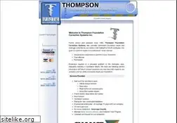 Sites similar to thompsonfoundation.net