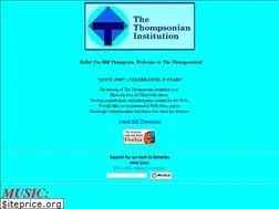 Sites similar to thompsonian.info