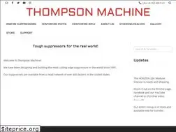 Sites similar to thompsonmachine.net