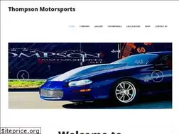 Sites similar to thompsonmotorsports.net