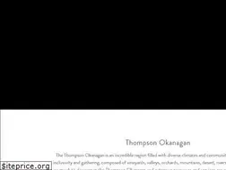 Sites similar to thompsonokanagan.com