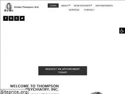 Sites similar to thompsonpsychiatry.com