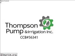 Sites similar to thompsonpumpandirrigation.com