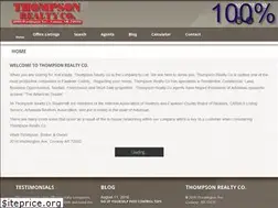 Sites similar to thompsonrealtyar.com