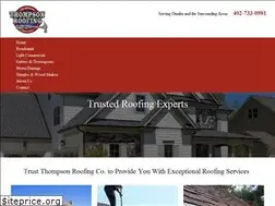 Sites similar to thompsonroofingomaha.com