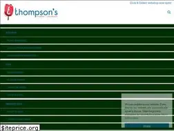 Sites similar to thompsons-plants.co.uk