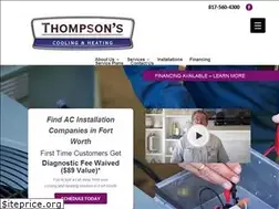 Sites similar to thompsonscooling.com