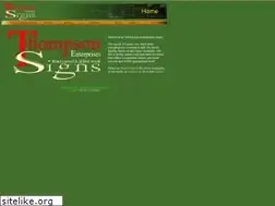 Sites similar to thompsonsigns.com