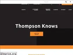 Sites similar to thompsonspecialty.com