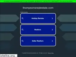 Sites similar to thompsonsrealestate.com