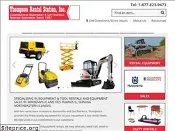 Sites similar to thompsonsrental.com