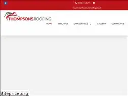 Sites similar to thompsonsroofing.co.uk