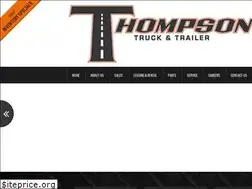 Sites similar to thompsontruck.com