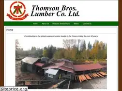 Sites similar to thomsonlumber.com