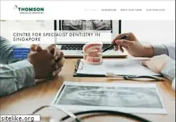 Sites similar to thomsonspecialistdentistry.com