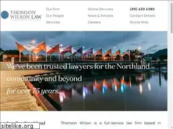 Sites similar to thomsonwilson.co.nz